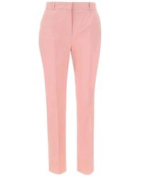 Max Mara - Broeken ,Roze ,Katoen Roze Katoenen Broek David Stijl - Lyst