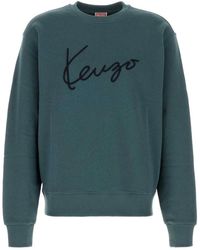 KENZO - Signature Embroidered Sweatshirt - Lyst