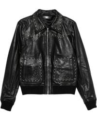 Amiri - Leather Jackets - Lyst