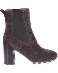 Hogan - Schoenen ,Bruin ,Leer H695 Chelsea Boot - Lyst