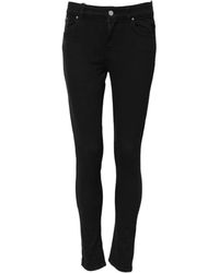 Dolce & Gabbana - Zwarte Skinny Mid Waist Denim Jeans - Lyst
