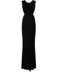 Rick Owens - Open Back Gown Long Dress - Lyst