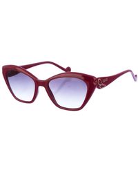 Liu Jo - Schmetterlingsstil acetat sonnenbrille - Lyst