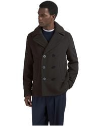 Paul & Shark - Double-Breasted Coats - Lyst