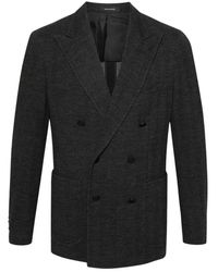 Tagliatore - Gestreepte Double-Breasted Blazer - Lyst