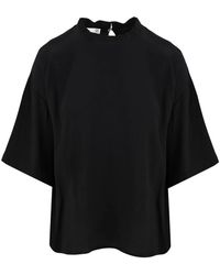 Douuod Woman - Overhemden ,Zwart ,Stijlvolle T-Shirts En Polos Voor Vrouwen - Lyst