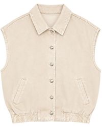 ICON DENIM - Jassen ,Wit ,Denim Inespt 2039 Bomberjack - Lyst