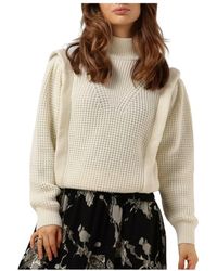 Levete Room - Truien & Vesten ,Wit ,Kalima Pullover Sweater - Lyst