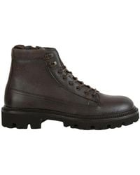 HUGO - Lace-Up Boots - Lyst