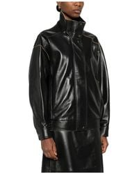 Calvin Klein - Leather Jackets - Lyst