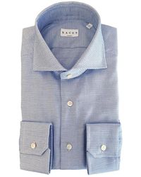 Xacus - Camicia tailor fit in cotone - Lyst