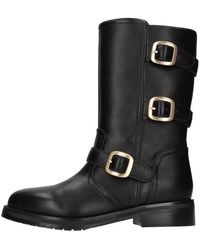 Twinset - Stiefeletten Mit Drei Schnallen - Lyst