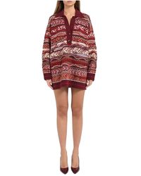 Laneus - V-Neck Knitwear - Lyst