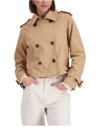 Monari - Short Trench Jacket - Lyst