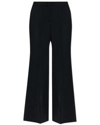 Jil Sander - Broeken ,Zwart ,Wol Wollen Broek - Lyst
