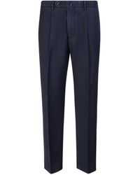 Dell'Oglio - Broeken ,Blauw ,Wol Scilla Broeken - Lyst