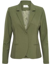 Kaffe - Jassen ,Groen ,Leer Stijlvolle Jillian Blazer - Lyst