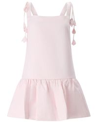 Self-Portrait - Floral Lace Mini Dress - Lyst