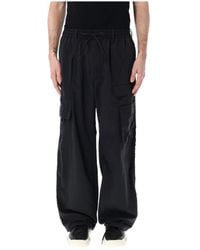 Y-3 - Wide Trousers - Lyst