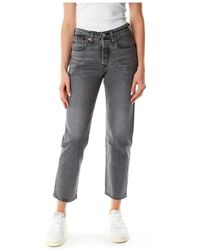 Levi's - Cropped Jeans - Lyst