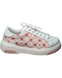 Pollini - Schoenen ,Wit ,Leer Sneakers - Lyst