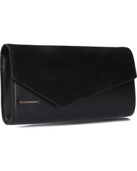Peter Kaiser - Tassen ,Zwart ,Leer Elegante Zwarte Clutch Voor Vrouwen - Lyst