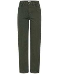 Ichi - Jeans ,Groen ,Rechte Jeans - Lyst