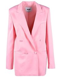 MSGM - Viskose jacke - Lyst