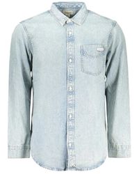 Calvin Klein - Denim Shirts - Lyst