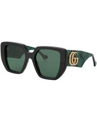 Gucci - Acetate Oversized Square Frame Sunglasses - Lyst