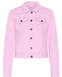 Kaffe - Denim Jackets - Lyst