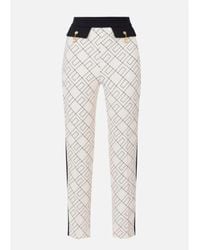 Elisabetta Franchi - Cropped Trousers - Lyst