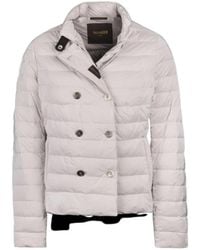 Moorer - Jassen ,Wit ,Leer Jassen - Lyst