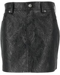 Michael Kors - Textured Mini Skirt - Lyst