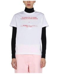 Raf Simons - Oversized Grafik T-Shirt - Lyst