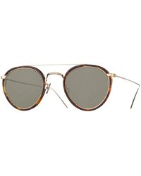Eyevan 7285 - Accessoires ,Veelkleurig ,762 Aviator Zonnebril - Lyst