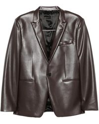 Reveres 1949 - Jassen ,Bruin ,Vintage Jas 1949 Stijl - Lyst
