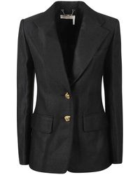 Chloé - Colbert Met Enkele Knoop - Lyst