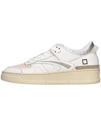Date - Schoenen ,Wit ,Leer Torneo Shiny - Lyst
