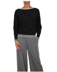 Liu Jo - Round-Neck Knitwear - Lyst