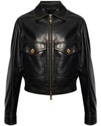 Versace - Nappa Blouson - Lyst