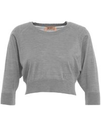 N°21 - Knitwear > round-neck knitwear - Lyst