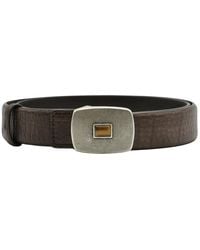 Moorer - Mandela Leren Riem - Lyst