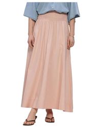 RUBY TUESDAY - Rokken ,Roze ,Katoen Ilyssa Maxi Rok - Lyst