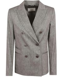 Peserico - Jassen ,Bruin ,Blazer - Lyst