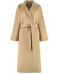 P.A.R.O.S.H. - Belted Coats - Lyst