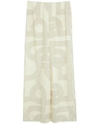 Comma, - Wijde Broek - Lyst