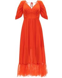Self-Portrait Dress - Oranje