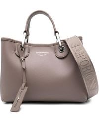 Emporio Armani - My Ea Small Shopping Simil Deer - Lyst