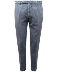 Santaniello - Broeken ,Blauw ,Katoen Evoluto Broeken - Lyst